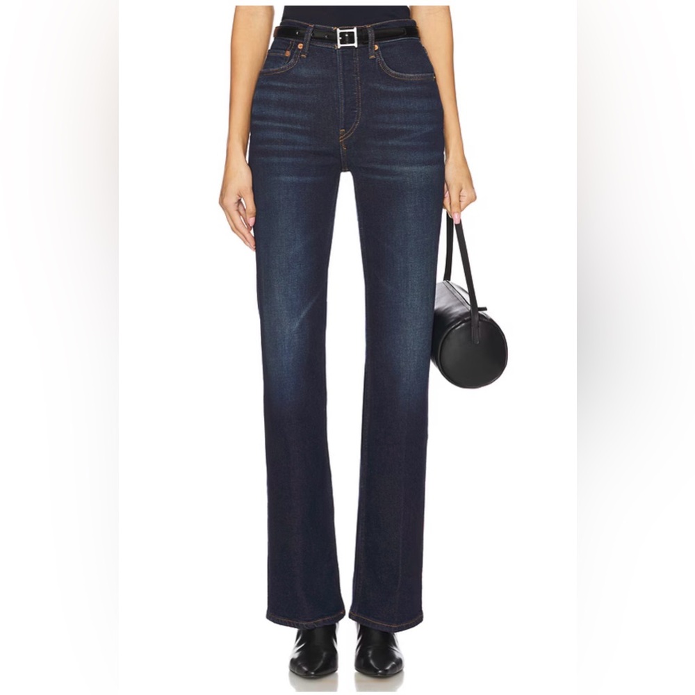 Re/Done 70s Bootcut Jeans in Barely Worn